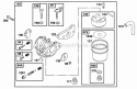 Carburetor Assy Diagram and Parts List for 097772-0320-A1  Briggs and Stratton Engine